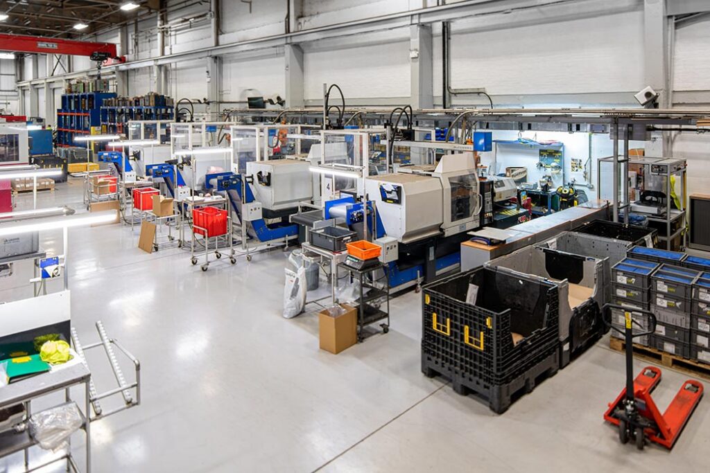 Plastic injection moulding capabilities in Wales